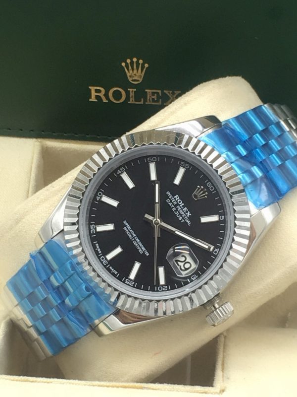 Rolex Datejust Black Dial Automatic- 40mm -Replica Watches - Image 5