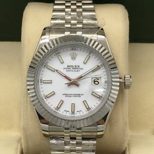 Rolex Datejust White Dial Automatic - 41mm Replica Watches