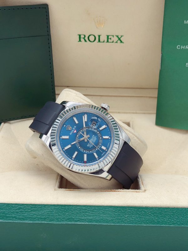 Rolex Skydeweller Rubber Strap Automatic - 42mm Replica watches - Image 3