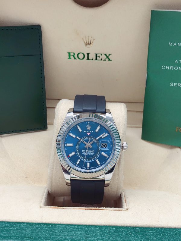 Rolex Skydeweller Rubber Strap Automatic - 42mm Replica watches - Image 4