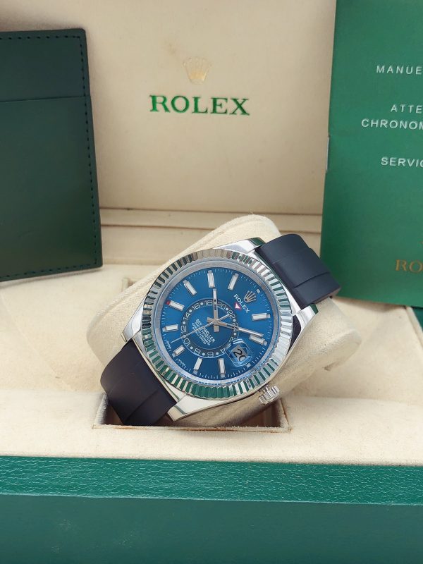 Rolex Skydeweller Rubber Strap Automatic - 42mm Replica watches - Image 6