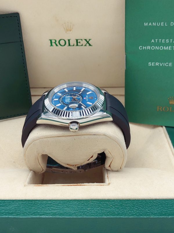 Rolex Skydeweller Rubber Strap Automatic - 42mm Replica watches - Image 5