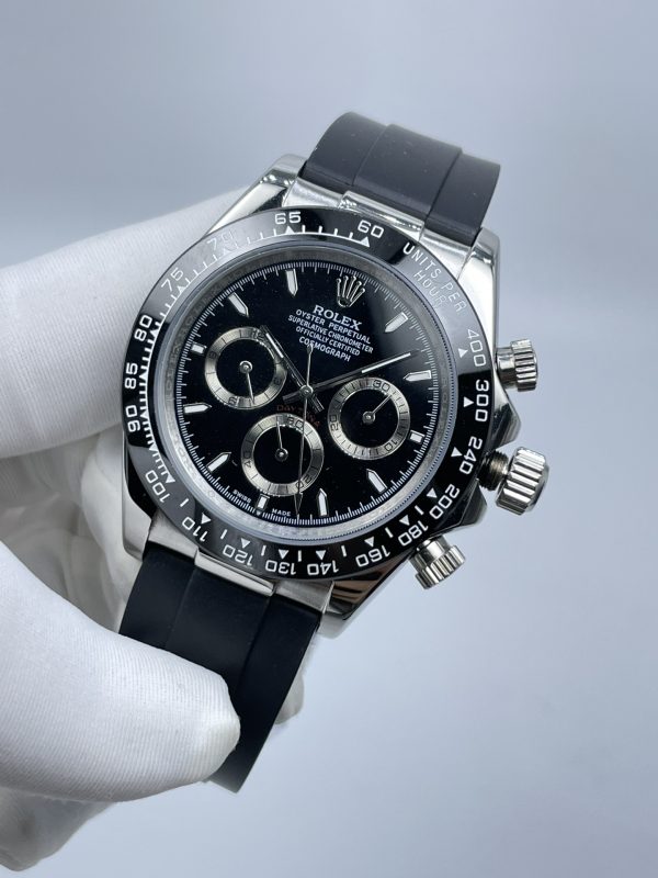 Rolex Daytona Rubber strap Automatic - 40mm Replica watches - Image 5