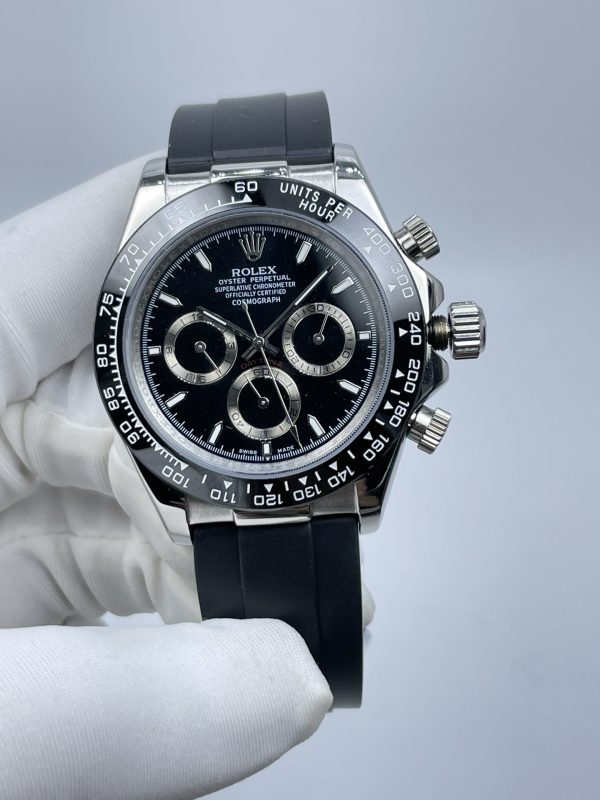 Rolex Daytona Rubber strap Automatic - 40mm Replica watches - Image 6