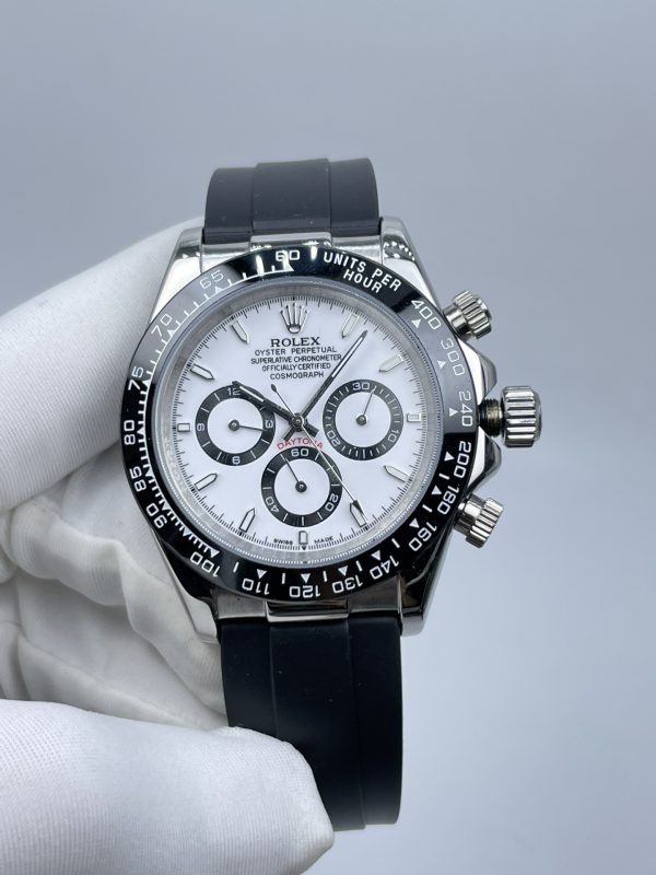 Rolex Daytona Rubber strap Automatic - 40mm Replica watches - Image 4