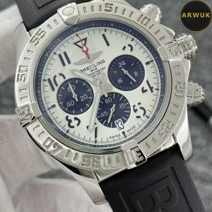 Breitling Avenger Black strap, Chronograph Quartz- 44mm