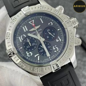 Breitling AVENGER Black strap Chronograph Quartz- 45mm