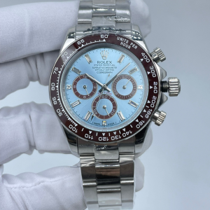 Rolex Daytona Icy Blue Automatic Watch- 40mm -Replica Watches