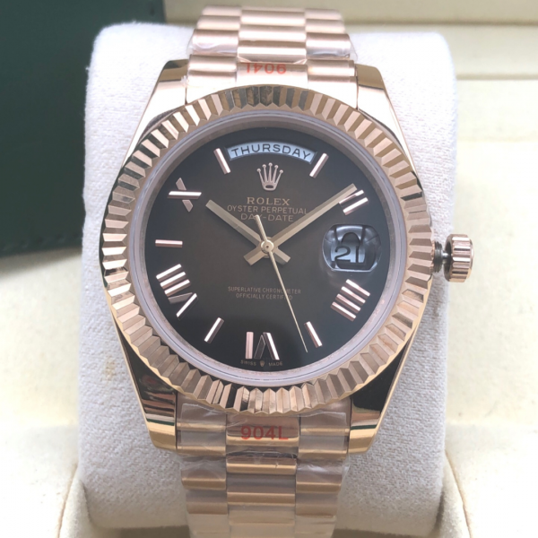 Rolex Daydate Rose Gold Automatic -41mm Replica watches