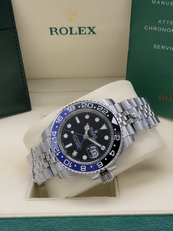 Rolex GMT Batman Men's Automatic- 40mm -Replica Watches - Image 6