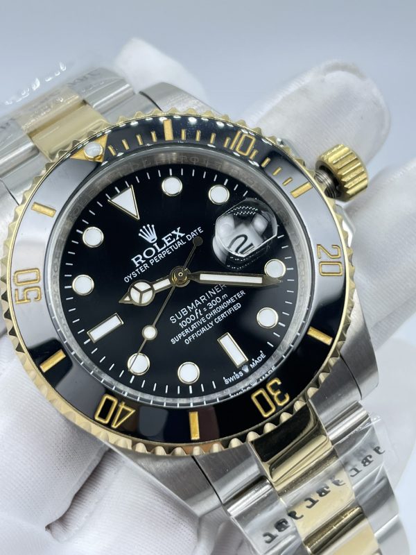 Rolex Two tone Submariner Automatic - 40mm Replica watches - Image 5