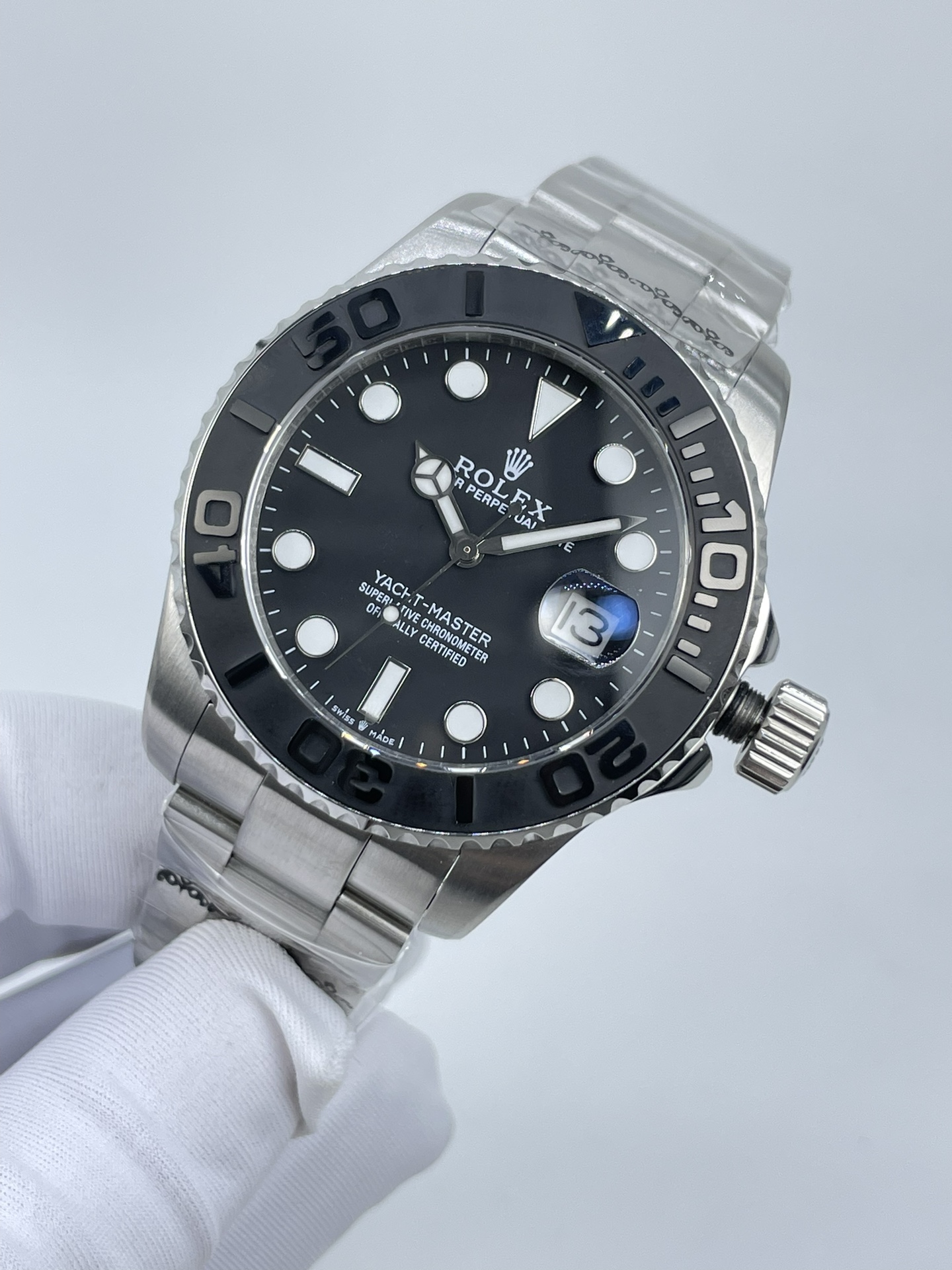 Rolex Yachtmaster Black Dial Automatic -42mm Replica watches