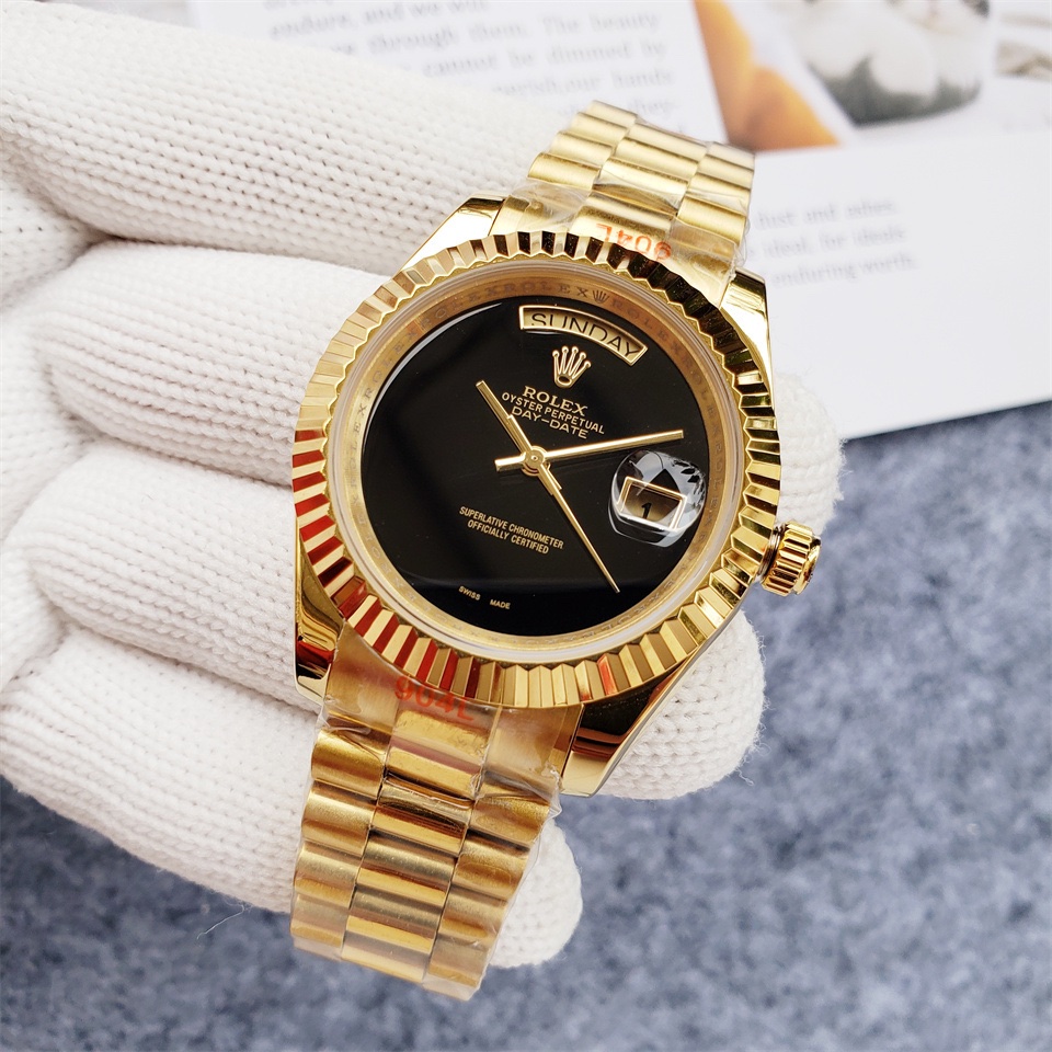 Rolex Datejust Rose Gold /Automatic Movement/ Jubilee Strap/ Luxury Rolex watch- 39mm -Replica Watches