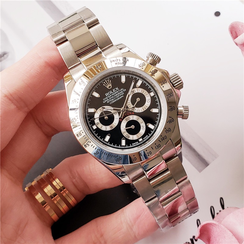 Rolex Daytona/Automatic Movement/ Jubilee Strap/ Luxury Rolex watch- 40mm -Replica Watches