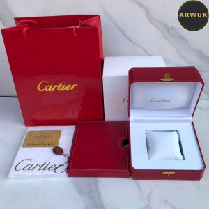 Cartier Box and Paper