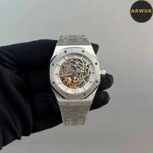 AP Audemars Piguet Silver Stainless Steel Automatic Movement- 42mm