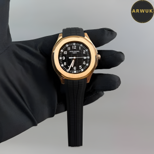 Patek Philippe Rose Gold Rubber Strap Automatic- 40mm