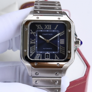 Cartier Santos Blue Dial Automatic Movement - 40mm Replica watches