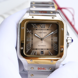 Cartier Santos Black Automatic Movement - 40mm Replica watches