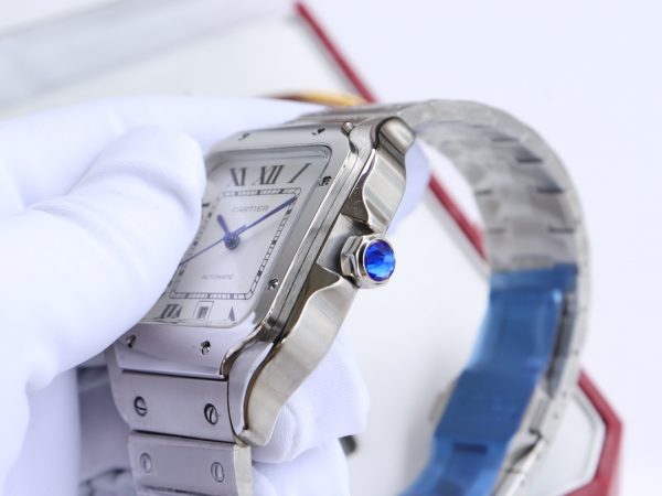 Cartier Santos White dial Automatic Movement - 40mm Replica watches - Image 3
