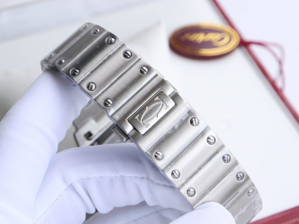 Cartier Santos White dial Automatic Movement - 40mm Replica watches - Image 7