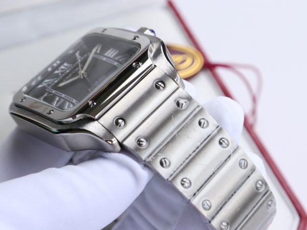 Cartier Santos Black dial Automatic Movement - 40mm Replica watches - Image 2