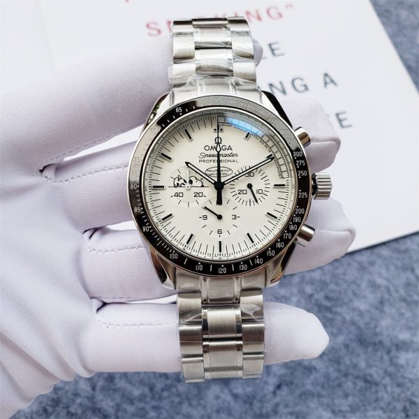 Omega Seamaster Professional/ Omega Snoopy Stainless Steel/ Luxury watches for Men’s- 44mm -Replica watches