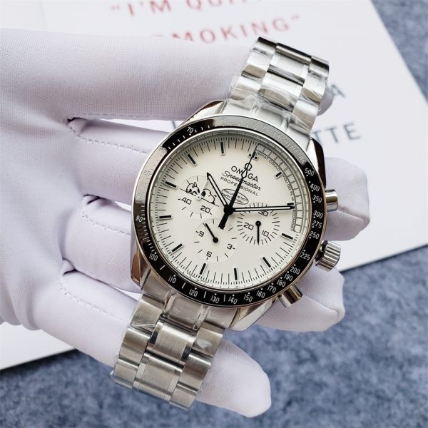 Omega Seamaster Professional/ Omega Snoopy Stainless Steel/ Luxury watches for Men’s- 44mm -Replica watches - Image 3