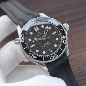 Omega Seamaster Diver Rubber Strap/ Automatic Movement/ luxury Omega watches for Men’s- 42mm-Replica watches