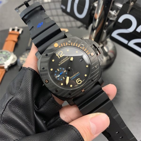 Panerai Luminor Submersible Carbotech/Automatically Movement/ Amazing Panerai luxury watch for men’s -Replica watches - Image 2