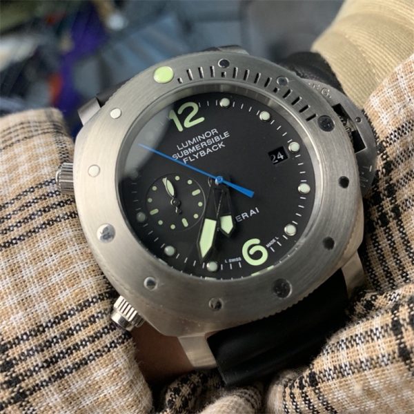 Panerai Luminor Submersible Flyback/Automatically Movement/ Amazing Panerai luxury watch for men’s -Replica watches - Image 7