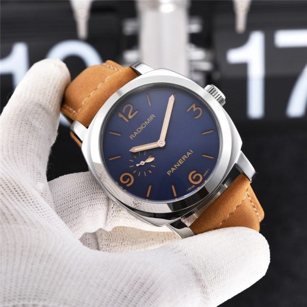 Panerai Radiomir blue dial / Automatic Movement/ Amazing Panerai luxury watch for men’s -Replica watches - Image 2