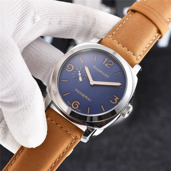 Panerai Radiomir blue dial / Automatic Movement/ Amazing Panerai luxury watch for men’s -Replica watches - Image 3