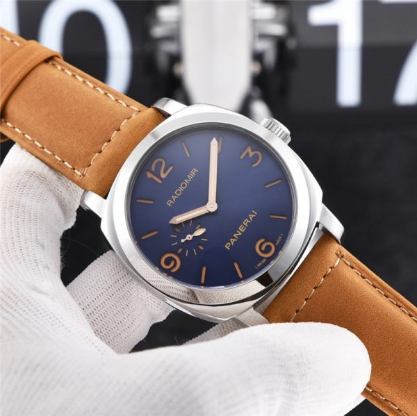 Panerai Radiomir blue dial / Automatic Movement/ Amazing Panerai luxury watch for men’s -Replica watches - Image 4