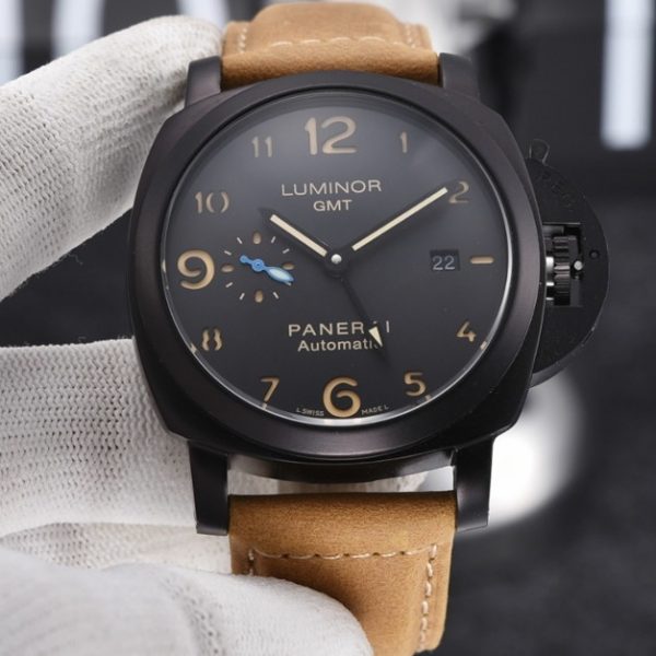 Panerai Luminor GMT/ Automatic Movement/ Amazing Panerai luxury watch for men’s -Replica watches