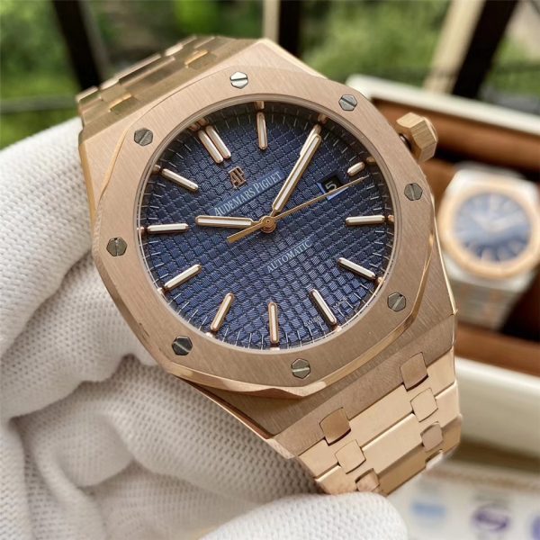 AP Audemars Piguet Rose Gold Stainless Steel/ AP Automatic movements- 42mm -Replica watches