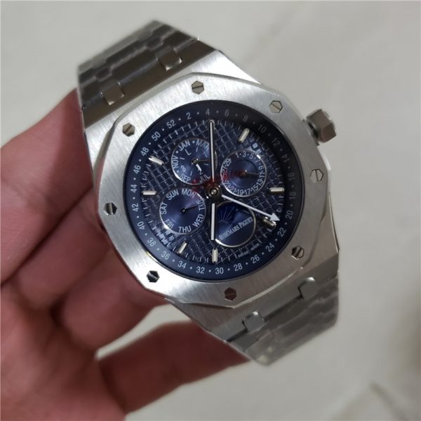 AP Audemars Piguet Silver Stainless Steel/ AP Automatic movements- 42mm - Image 2