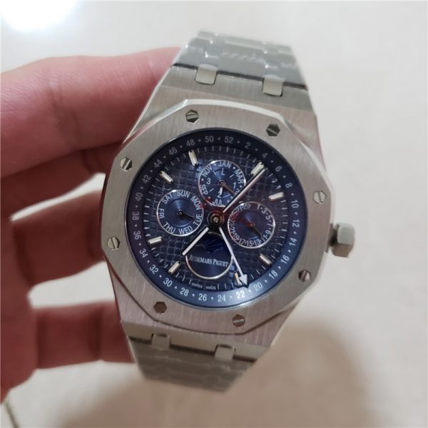 AP Audemars Piguet Silver Stainless Steel/ AP Automatic movements- 42mm - Image 3