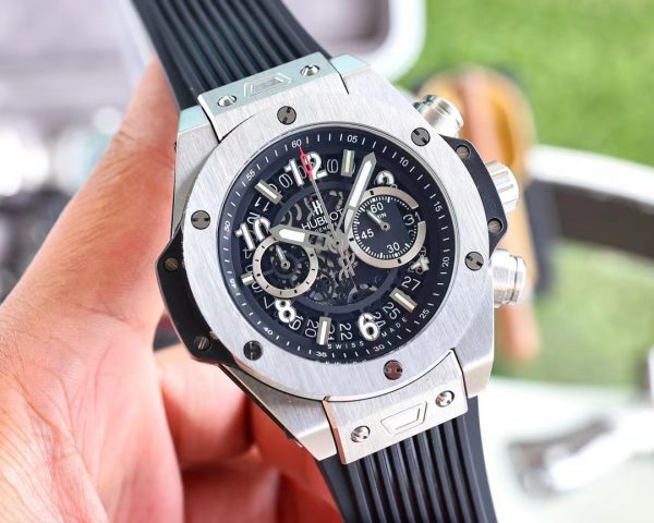 Hublot Big Bang King Black Rubber Strap Chronograph-Replica watches - Image 3