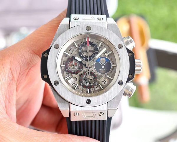 Hublot Big Bang King Black Rubber Strap Chronograph -Replica watches