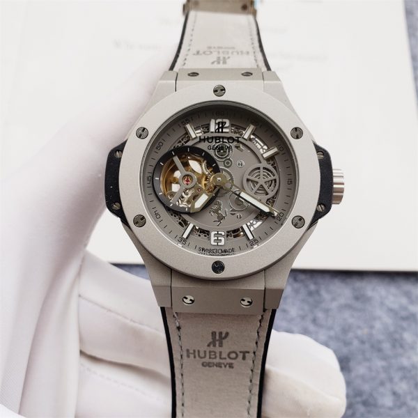 Hublot Geneva Big Bang Leather strap Automatic Movement - 42mm -Replica watches