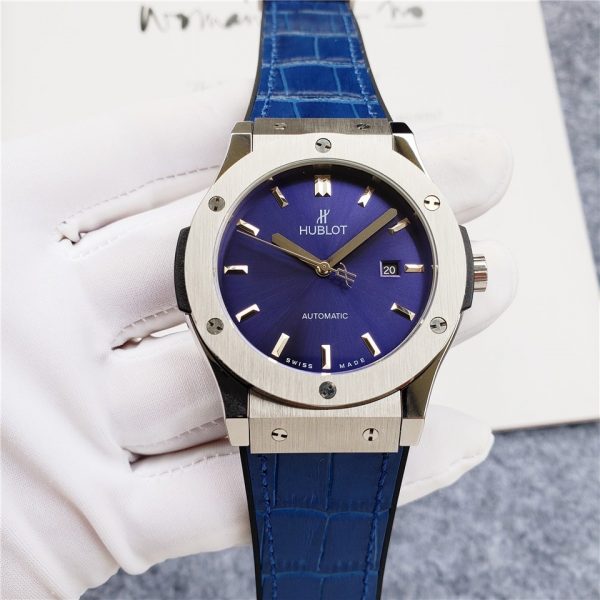 Hublot Big Bang Blue Leather Strap Automatic movement - 42mm -Replica watches