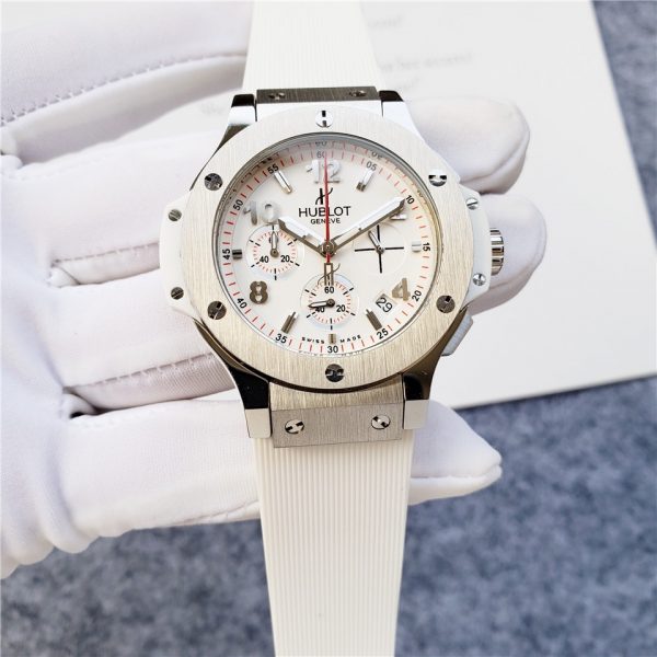 Hublot Big Bang White Rubber Strap Chronograph- 36mm -Replica watches