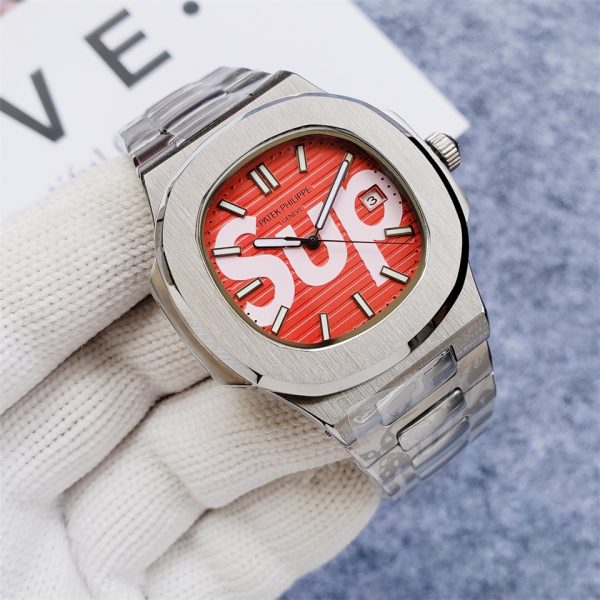 Patek Philippe Sup Red dial Automatic Movement -Replica watches - Image 2