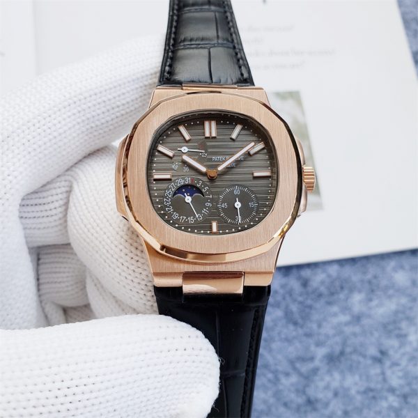 Patek Philippe Leather strap Automatic Movement -Replica watches