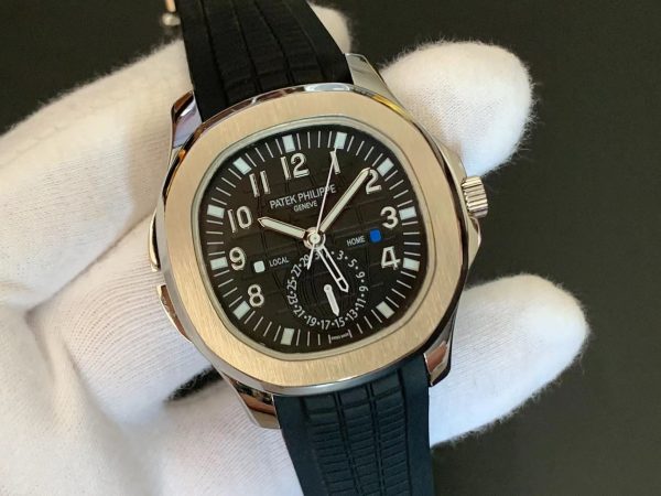 Patek Philippe Black Rubber Strap Automatic Movement -Replica watches