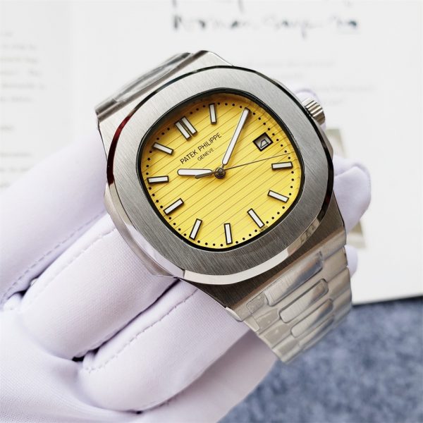 Patek Philippe Yellow dial Automatic Movement -Replica watches - Image 3