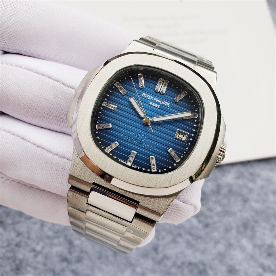 Patek Philippe Blue dial Automatic Movement -Replica watches