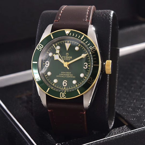 Tudor Geneva Chronometer Automatic Movement Green dial -Replica watches