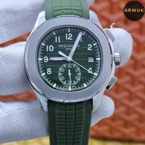 Patek Philippe Green rubber strap Automatic- 40mm